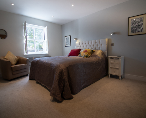 Master bed with air con